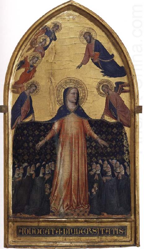Virgin and the saints, unknow artist